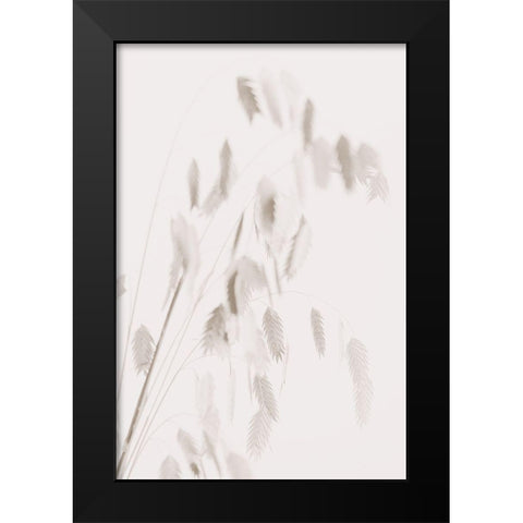 Dried Grass_pink Black Modern Wood Framed Art Print by 1x Studio III