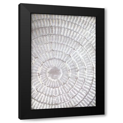 Patternplate_Grey_1 Black Modern Wood Framed Art Print by 1x Studio III