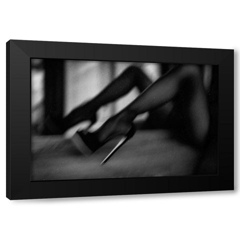 Bona|Sera Black Modern Wood Framed Art Print with Double Matting by Schottstaedt, Erik