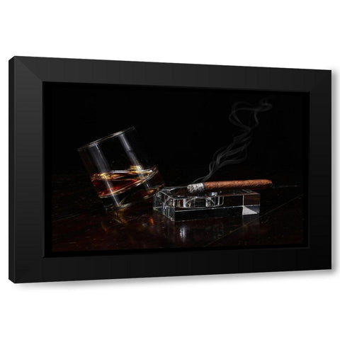 Still Life For Adults Black Modern Wood Framed Art Print by Simeonov, Valentin