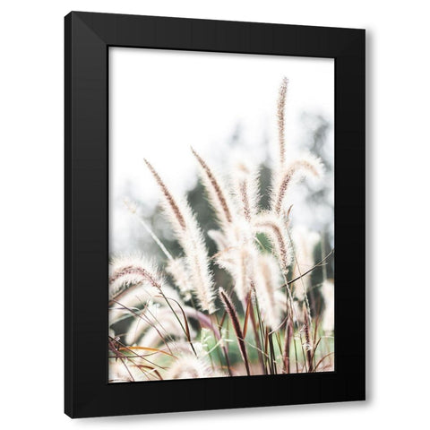 Grass Black Modern Wood Framed Art Print by 1x Studio III