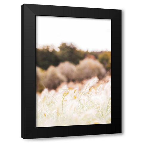 Meadow Black Modern Wood Framed Art Print with Double Matting by 1x Studio III