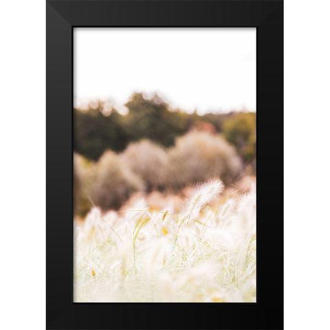 Meadow Black Modern Wood Framed Art Print by 1x Studio III