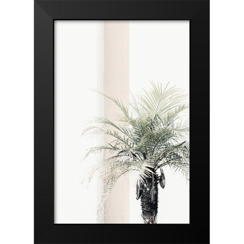 Palm tree Black Modern Wood Framed Art Print by 1x Studio III