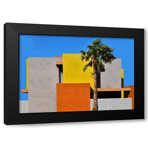 Architecture - Phoenix Arizona Black Modern Wood Framed Art Print with Double Matting by Orbach, Arnon