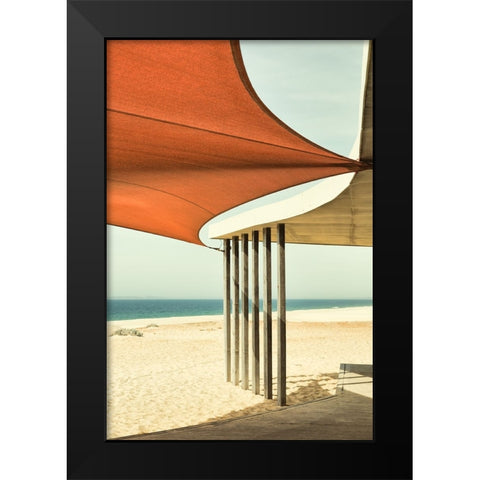 End Of Season Black Modern Wood Framed Art Print by Klesse, Andreas