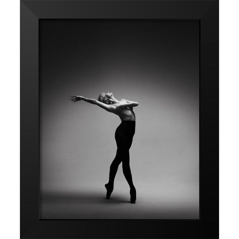 Octavie Black Modern Wood Framed Art Print by Benvenuti, Laura