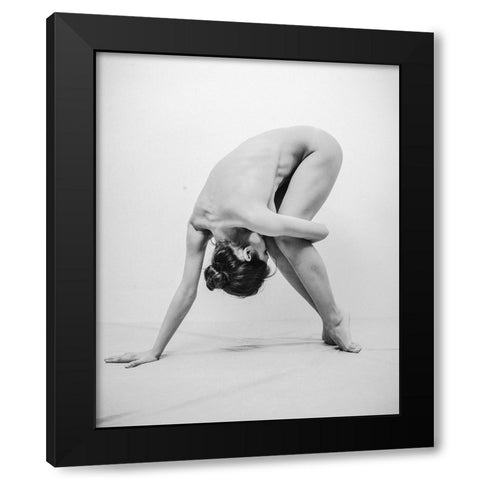 Untitled Black Modern Wood Framed Art Print with Double Matting by Pereverzov, Alexander