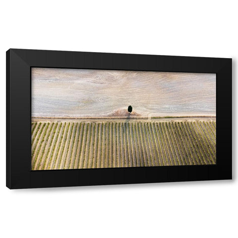 Il Re E Il Suo Esercito Black Modern Wood Framed Art Print with Double Matting by Lavezzo, Luca