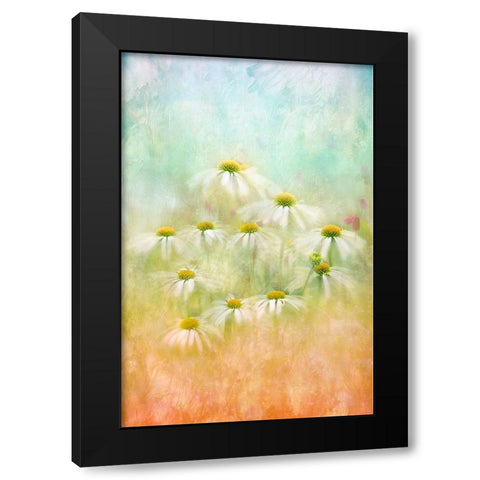 Subtle Summer Black Modern Wood Framed Art Print by Parker, Jacky