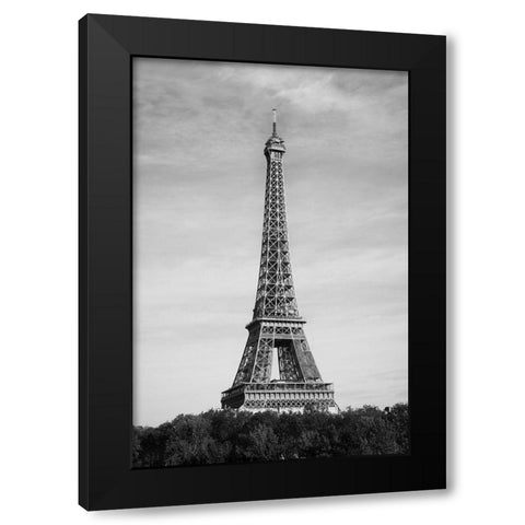 Eiffel Tower - Tour Eiffel Black Modern Wood Framed Art Print by 1x Studio III