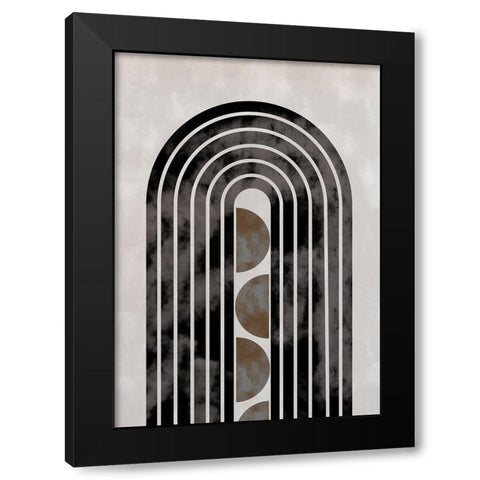arch_capsule_001 Black Modern Wood Framed Art Print by 1x Studio II