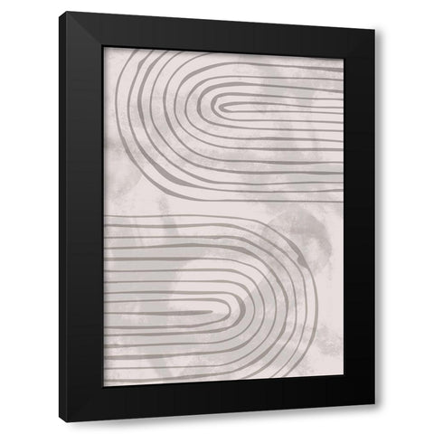 Arch_bend_003 Black Modern Wood Framed Art Print by 1x Studio II