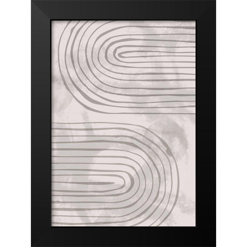 Arch_bend_003 Black Modern Wood Framed Art Print by 1x Studio II