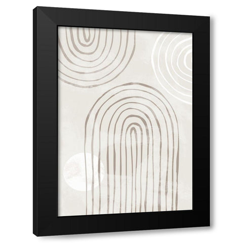 Arch_byhand_008 Black Modern Wood Framed Art Print by 1x Studio II
