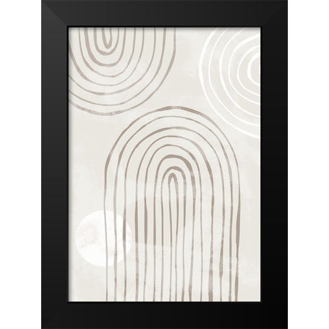 Arch_byhand_008 Black Modern Wood Framed Art Print by 1x Studio II