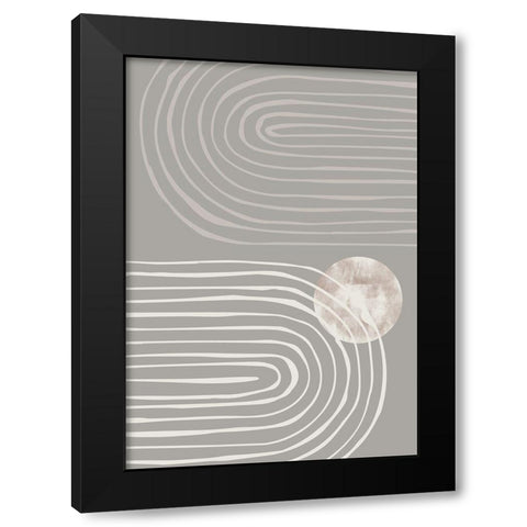 Arch_dark_001-01 Black Modern Wood Framed Art Print with Double Matting by 1x Studio II