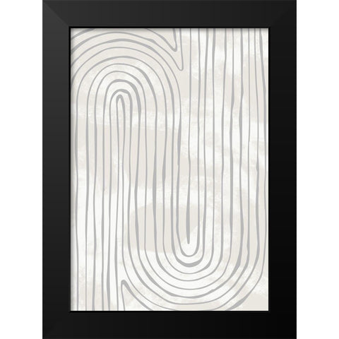 Arch_dubble_005 Black Modern Wood Framed Art Print by 1x Studio II