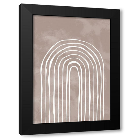 Arch_one way_003_white Black Modern Wood Framed Art Print by 1x Studio II