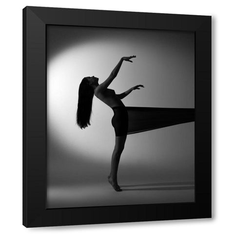 Untitled Black Modern Wood Framed Art Print with Double Matting by Trishchenkov, Mikhail