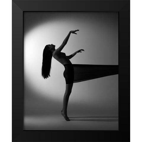 Untitled Black Modern Wood Framed Art Print by Trishchenkov, Mikhail