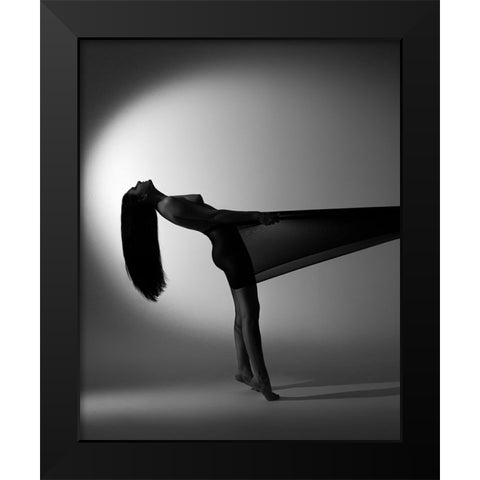 Untitled Black Modern Wood Framed Art Print by Trishchenkov, Mikhail