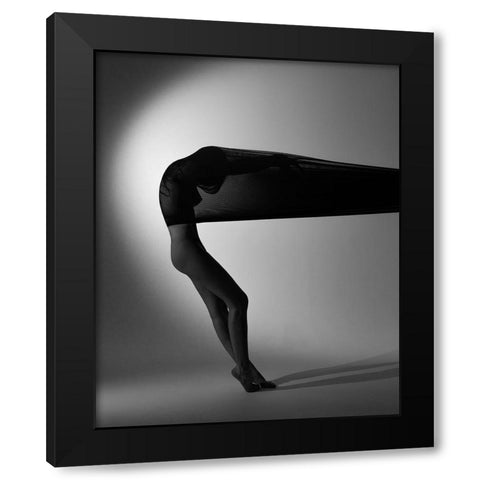Untitled Black Modern Wood Framed Art Print with Double Matting by Trishchenkov, Mikhail