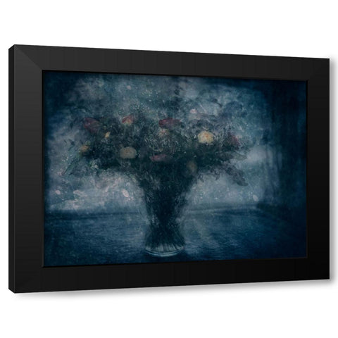 Winter Serenade Black Modern Wood Framed Art Print by Holmstrom, Katarina