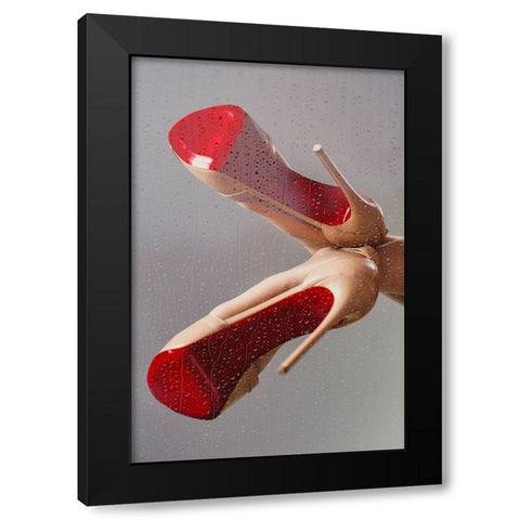 PASSION II Black Modern Wood Framed Art Print by Schottstaedt, Erik
