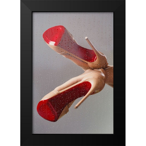 PASSION II Black Modern Wood Framed Art Print by Schottstaedt, Erik