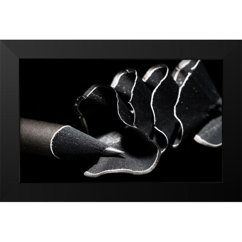 Dance invitation Black Modern Wood Framed Art Print by Bulus, Razvan