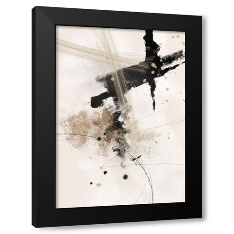 wild_words_002 Black Modern Wood Framed Art Print by 1x Studio II