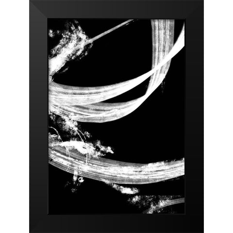 negatives_006_tapestry Black Modern Wood Framed Art Print by 1x Studio II