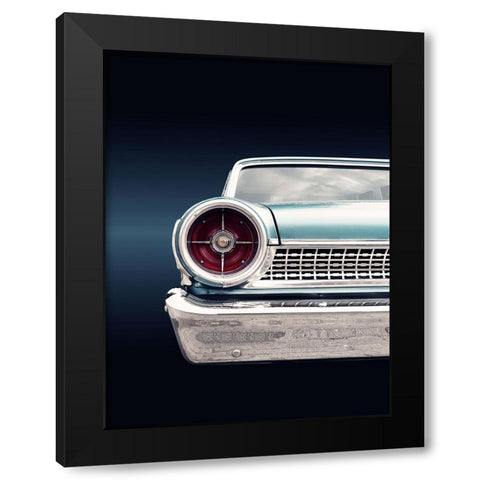 Us Classic Car 1963 Galaxie Black Modern Wood Framed Art Print with Double Matting by Gube, Beate