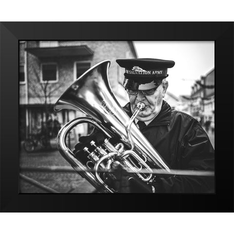 The Salvation Army Black Modern Wood Framed Art Print by Ogazzi, Alex