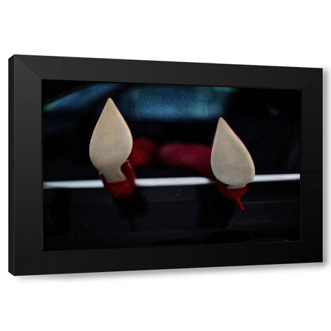 45285 Black Modern Wood Framed Art Print by Schottstaedt, Erik