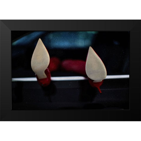 45285 Black Modern Wood Framed Art Print by Schottstaedt, Erik