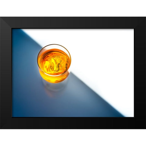 Ngombe Black Modern Wood Framed Art Print by Sungkono, Heru