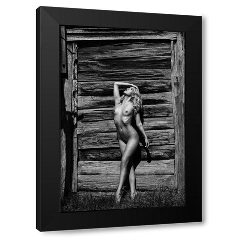 Sylph, Melbourne 2017 Black Modern Wood Framed Art Print with Double Matting by Fritz, Ray