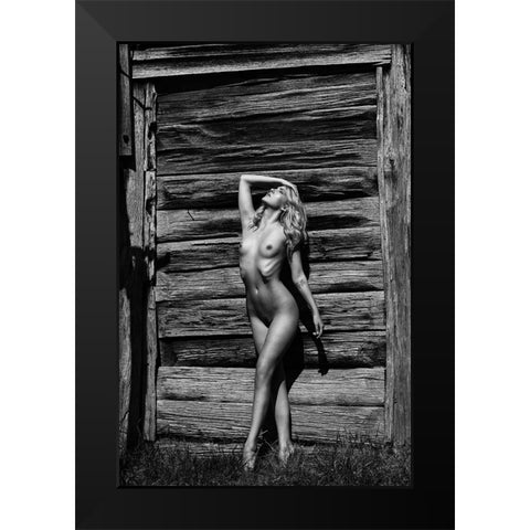 Sylph, Melbourne 2017 Black Modern Wood Framed Art Print by Fritz, Ray