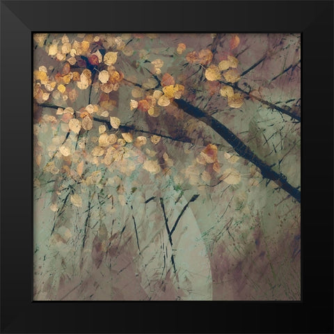 Tomorrow Black Modern Wood Framed Art Print by Talen, Nel