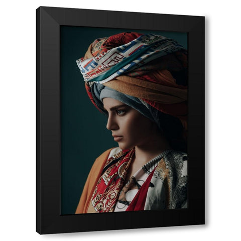 colors Black Modern Wood Framed Art Print by Hamidnezhad, Amin