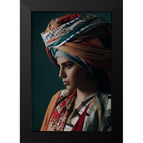 colors Black Modern Wood Framed Art Print by Hamidnezhad, Amin