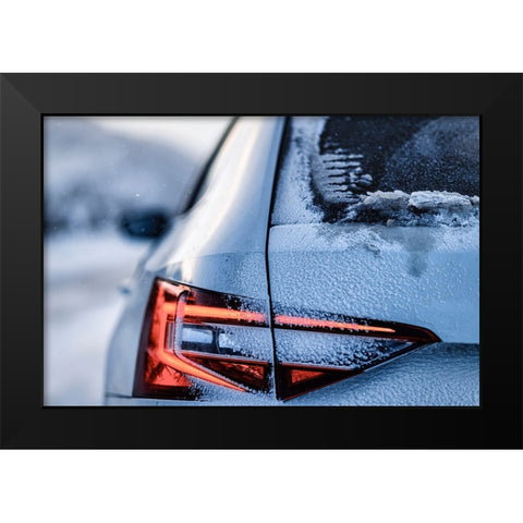 Superb - S1 Black Modern Wood Framed Art Print by Tomic, Ivan