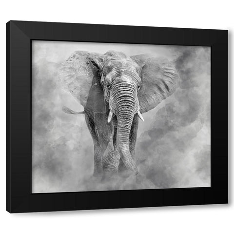 Giant Black Modern Wood Framed Art Print with Double Matting by Rosenkrancova, Ilona