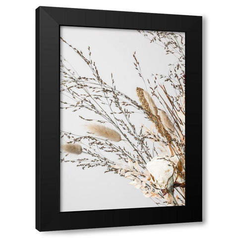Dried_008 Black Modern Wood Framed Art Print with Double Matting by 1x Studio III