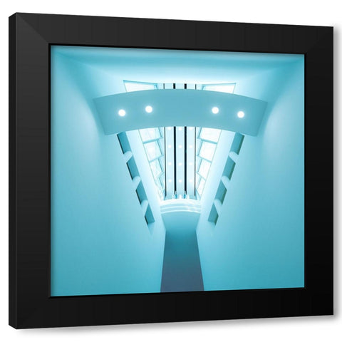 Inside the MMK Black Modern Wood Framed Art Print with Double Matting by Cabguy, Kilian