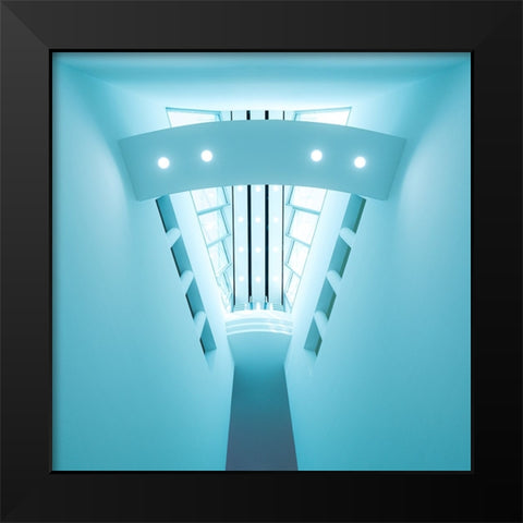 Inside the MMK Black Modern Wood Framed Art Print by Cabguy, Kilian