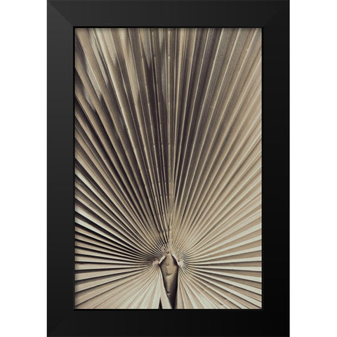 Palmblad_001 Black Modern Wood Framed Art Print by 1x Studio III