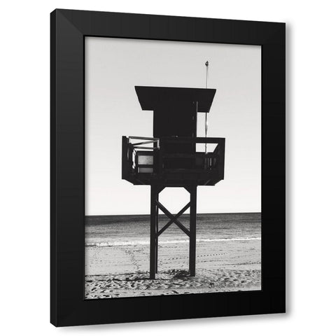Beach_008 Black Modern Wood Framed Art Print by 1x Studio III